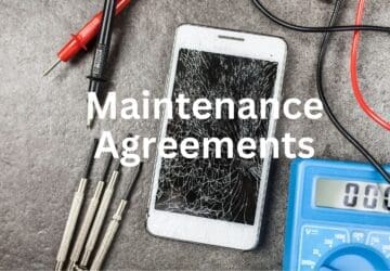 Maintenance Agreements such as Zebra OneCare