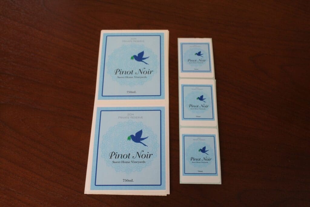 Canon LX-D1300 color inkjet labels - blue