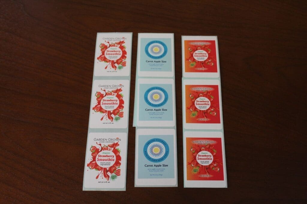 Canon LX-D1300 color inkjet labels - red