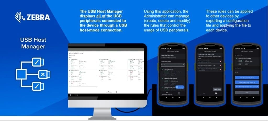 Zebra Workstation Connect USB Host Manager